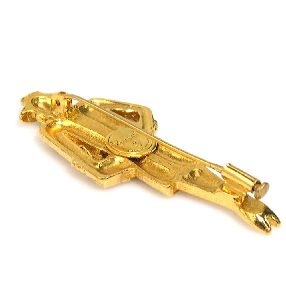 CHANEL Gold Brooch - Picture 4 of 5